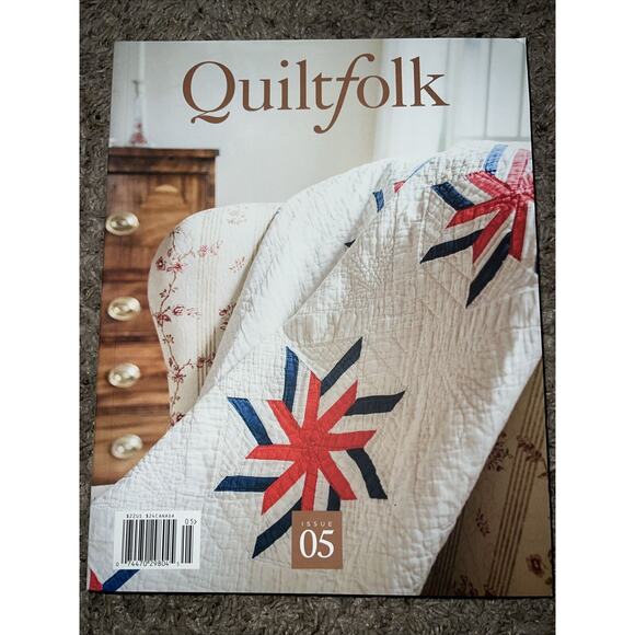 QUILTFOLK Magazine - Issue #5 05 - Eastern Massachusetts Quilting Book 2017 - Picture 1 of 3